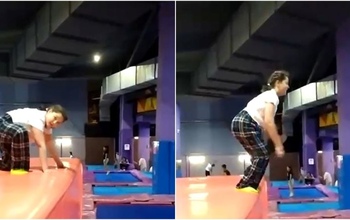 В Оренбурге школьница серьезно пострадала в батутном парке