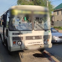 В Оренбурге пять пострадавших после столкновения двух пассажирских автобусов