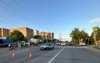 В Оренбурге подросток попал под колеса авто
