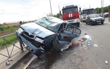 В Оренбургском районе произошло жуткое ДТП с двумя пострадавшими