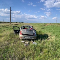 В ДТП на оренбургской трассе пострадал ребенок