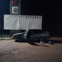 В Переволоцком угонщик уехал на машине раньше, чем хозяин загнал её в гараж