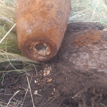 В Оренбурге в районе Ростошей-2 обнаружен артиллерийский снаряд