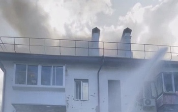 В центре Оренбурга снова полыхает пожар: спасены пять человек