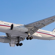 На посадку в аэропорт Оренбурга заходит правительственный борт