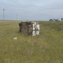 В Адамовском районе насмерть разбился водитель Лады Гранты