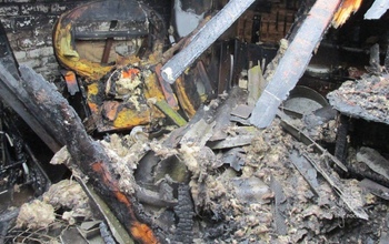 В Октябрьском районе сработавший пожарный извещатель спас многодетную семью