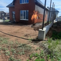 В Оренбургском районе из-за газового оборудования на пожаре пострадал мужчина