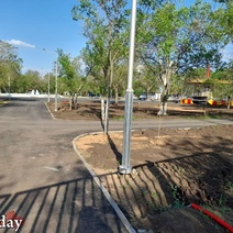 Прореживанием местного дендрария в 