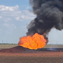 В Оренбургской области произошла разгерметизация газопровода
