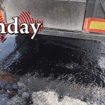 Под Оренбургом на проезжей части можно увязнуть в битуме