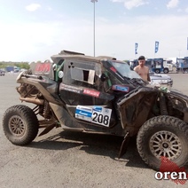 Раскаленное от жары Оренбуржье встретило участников ралли