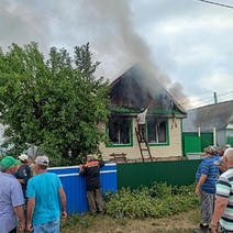 В Оренбуржье из-за короткого замыкания сгорел дом