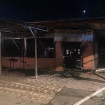 В Соль-Илецке сгорело кафе площадью 300 «квадратов»