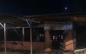 В Соль-Илецке сгорело кафе площадью 300 «квадратов»