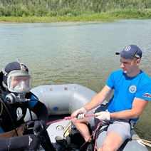 В Илекском районе в Урале утонул 55-летний местный житель