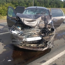 Поворот против обгона: в Бузулукском районе в ДТП пострадали три человека