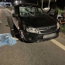 В Оренбургском районе водитель ВАЗа «убил» велосипедиста (18+)