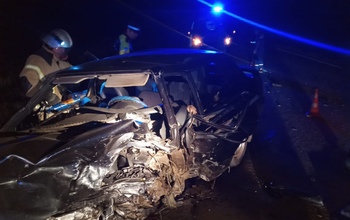 В Ташлинском районе ВАЗ вылетел на «встречку», водитель погиб (18+)