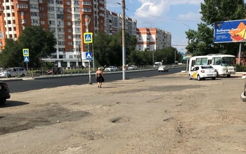 При ремонте ул. Терешковой въезд на пригородный автовокзал оставят разбитым?