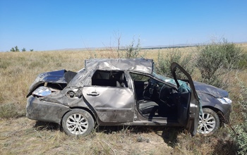 В Оренбургской области в ДТП пострадали три человека