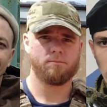 В Оренбурге простились с тремя бойцами, погибшими на Украине