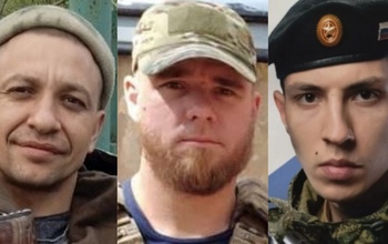 В Оренбурге простились с тремя бойцами, погибшими на Украине