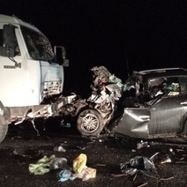 В Октябрьском районе в страшном ДТП с КамАЗом погиб водитель «Рено» (18+)