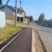 Кривые тротуары продолжают захватывать Оренбуржье