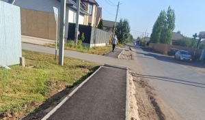 Кривые тротуары продолжают захватывать Оренбуржье