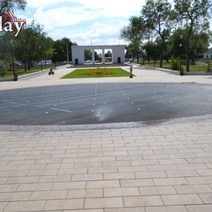 Фонтан стоимостью в 31 млн рублей в парке им. Ленина - тот еще шедевр