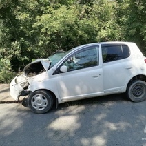 В Оренбурге автомобиль влетел в дерево: пострадали дети