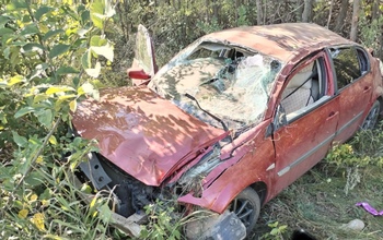 Под Саракташом Renault Mégane слетел в кювет: погибла женщина-водитель (18+)