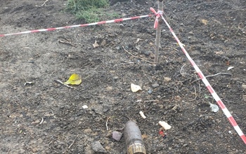 В Ташлинском районе обнаружили артиллерийский снаряд