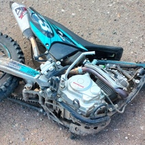 В Новосергиевке пьяный водитель въехал в подростка на питбайке