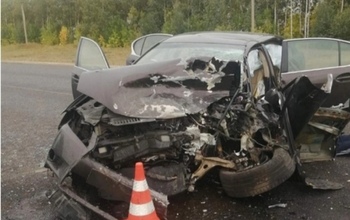 Водитель-лихач из Оренбурга разбился на Лексусе в Самарской области (18+)