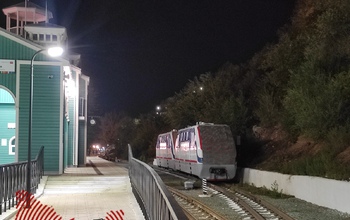В Оренбурге два локомотива впервые перезимуют на набережной