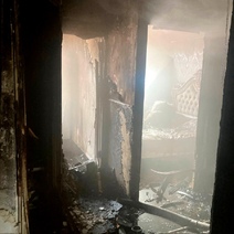 Под Оренбургом спасатели вынесли из пожара пятилетнего малыша