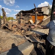 Слезы наворачиваются: в Оренбуржье пожар оставил без крова многодетную семью