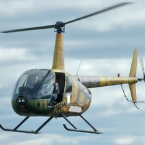 В небе над Оренбуржьем был замечен подозрительный вертолет