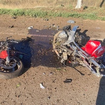 В Тоцком районе погиб мотоциклист после столкновением со столбом (18+)