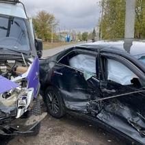 В Илеке столкнулись ГАЗ и «Тойота»