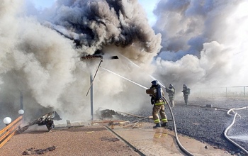 В Оренбурге локализован пожар в термальном комплексе «Облепиха»