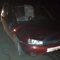 Под Соль-Илецком пенсионер на автомобиле Lada Kalina насмерть сбил пешехода (18+)