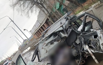 Под Оренбургом под экскаватор попал ВАЗ, водитель погиб (18+)