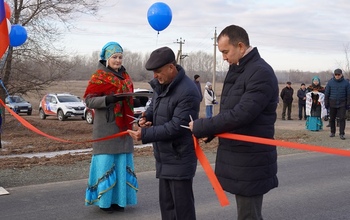 Компания «Ойлгазтэт» открыла новую автомобильную дорогу в Сакмарском районе