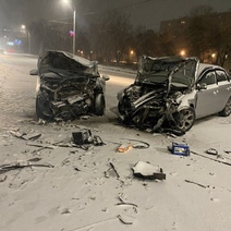 В Оренбурге в ДТП на проспекте Победы пострадали три человека