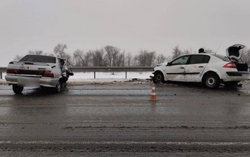 В Октябрьском районе в ДТП пострадали три человека