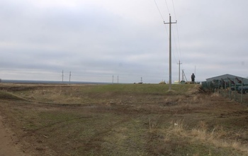 В Оренбуржье строительная техника повредила курганный могильник