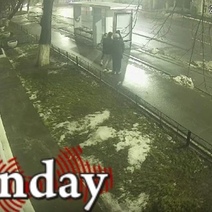 В Оренбурге парень перед отбытием на срочную службу разбил новенькую остановку